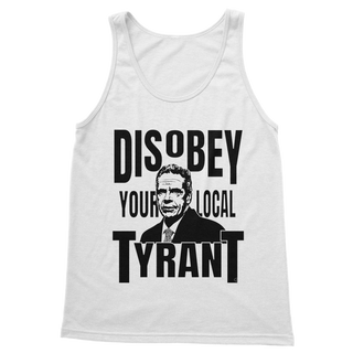 Buy white Disobey Cuomo Classic Adult Vest Top