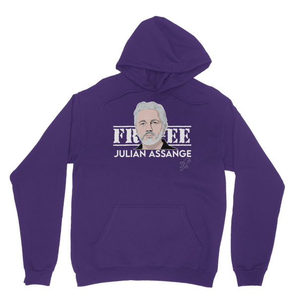Free Assange Classic Adult Hoodie