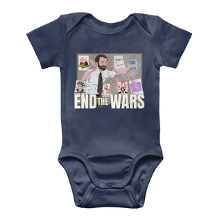 Buy navy Pepe Scott Horton 2.0 Classic Baby Onesie Bodysuit