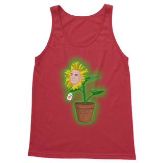 Buy red Obvious Plant Classic Adult Vest Top