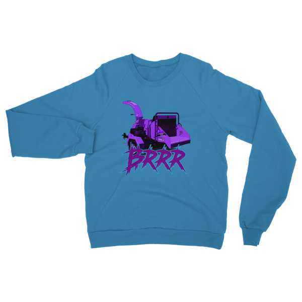 Wood chipper go BRRR BTC Classic Adult Sweatshirt