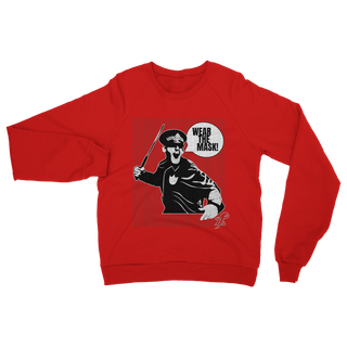 Buy red Wear the Mask Classic Adult Sweatshirt