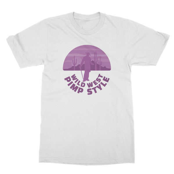 Wild West Pimp Style Classic Adult T-Shirt