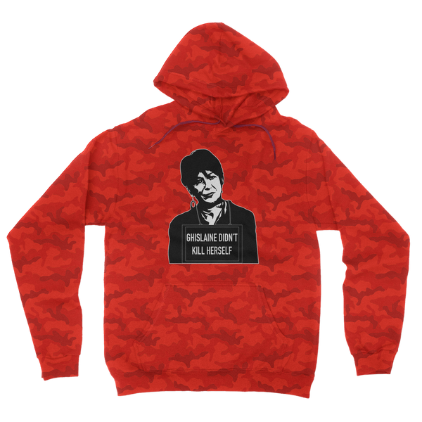 Ghislaine Didn't Camouflage Adult Hoodie