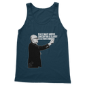Taxation is Robbery Rothbard B&W Classic Women's Tank Top