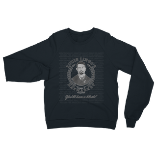 Buy navy Hooray For Anarchy LL Classic Adult Sweatshirt