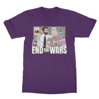 Buy purple Pepe Scott Horton 2.0 Classic Adult T-Shirt