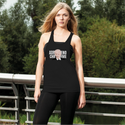 ADRENOCHROME Women's Loose Racerback Tank Top