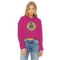 Thomas Swole Ladies Cropped Raw Edge Hoodie