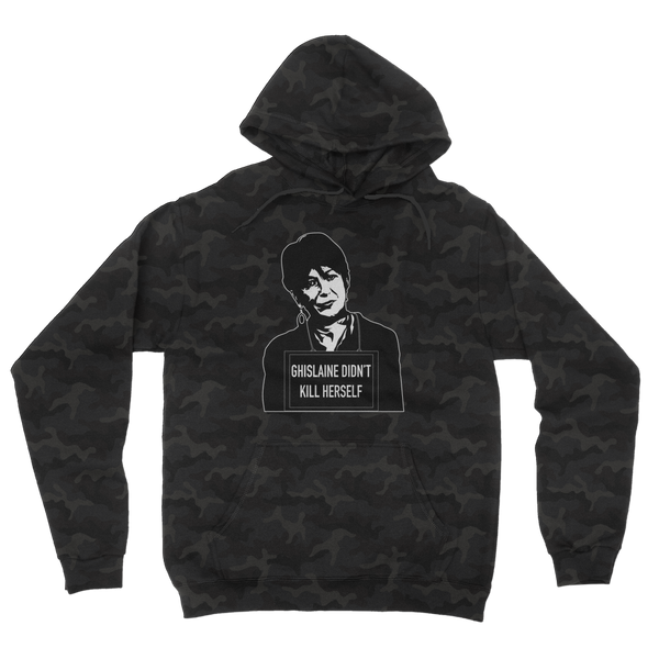 Ghislaine Didn't Camouflage Adult Hoodie