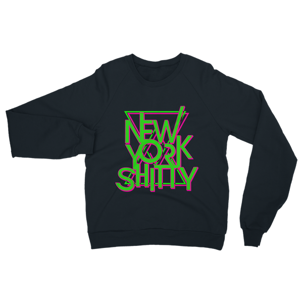 New York Shitty Retro Classic Adult Sweatshirt