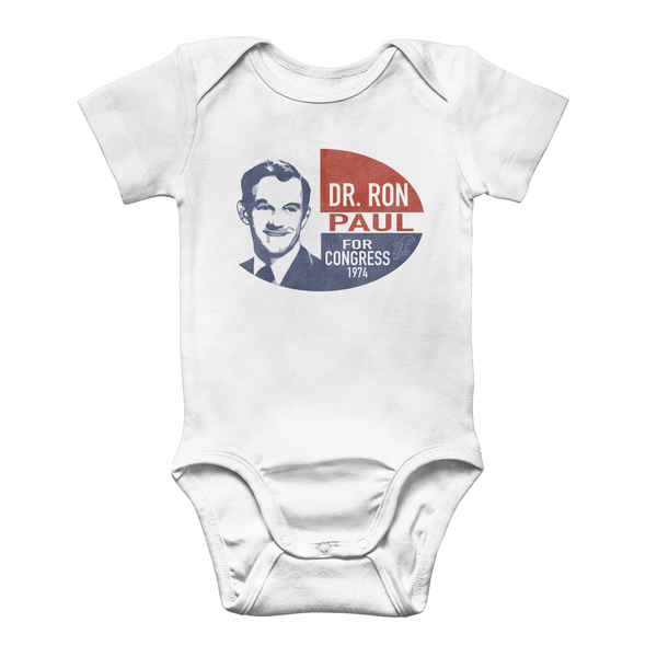 Ron Paul for Congress Classic Baby Onesie Bodysuit
