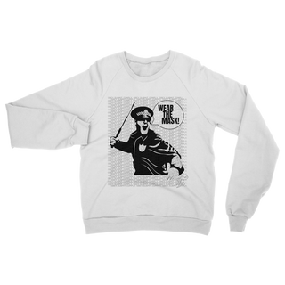 Buy white Wear the Mask Classic Adult Sweatshirt