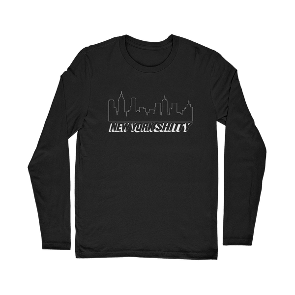 New York Shitty Post Classic Long Sleeve T-Shirt