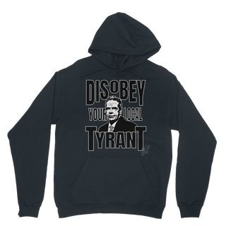 Buy navy Disobey Cuomo Classic Adult Hoodie