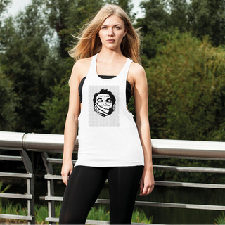 Big Brother Obey Submit Comply Women's Loose Racerback Tank Top