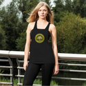 TopLobsta Retro logo Women's Loose Racerback Tank Top