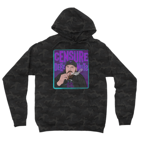Censure Deez Nuts Camouflage Adult Hoodie