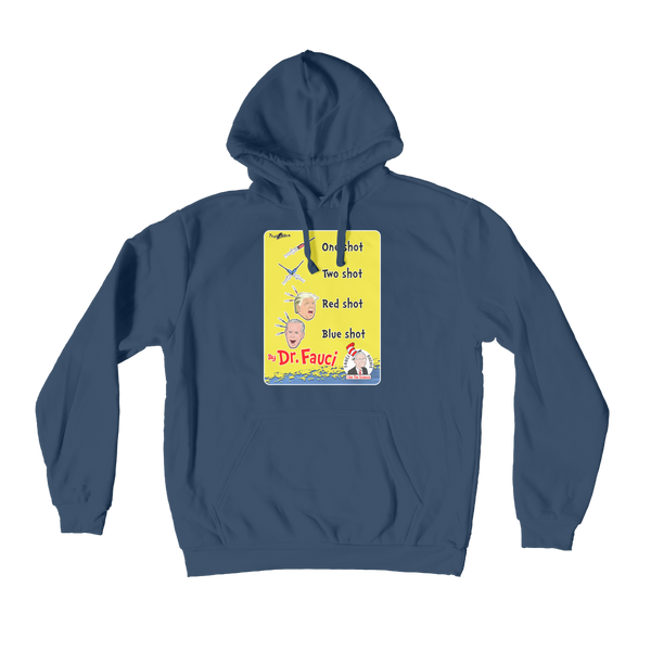 One shot, Two shot Premium Adult Hoodie