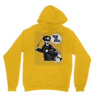 Buy gold Wear the Mask Classic Adult Hoodie