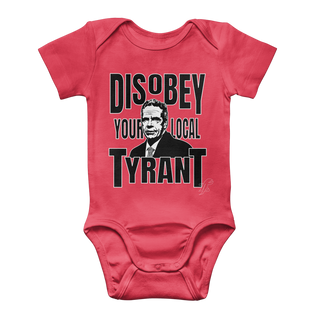 Buy red Disobey Cuomo Classic Baby Onesie Bodysuit