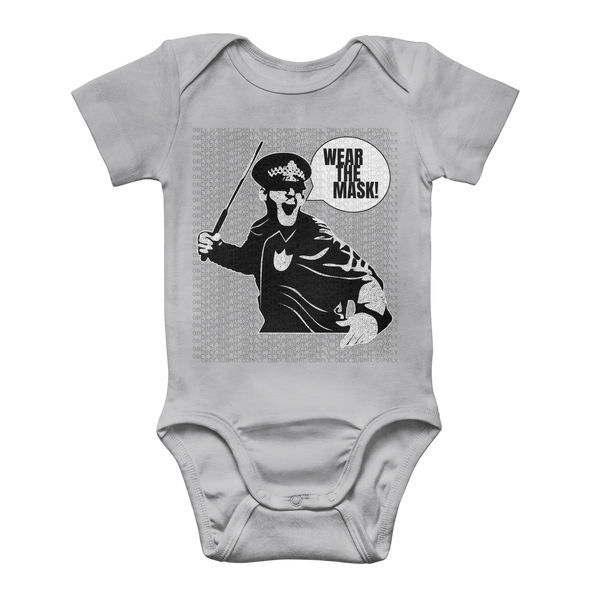 Wear the Mask Classic Baby Onesie Bodysuit
