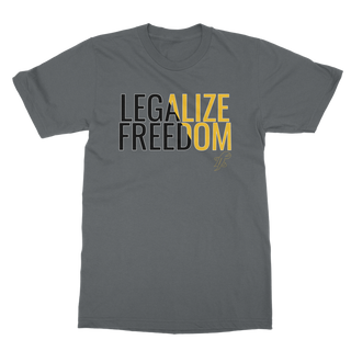 Buy dark-grey Legalize Freedom Classic Adult T-Shirt