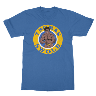 Buy royal-blue Thomas Swole Classic Adult T-Shirt