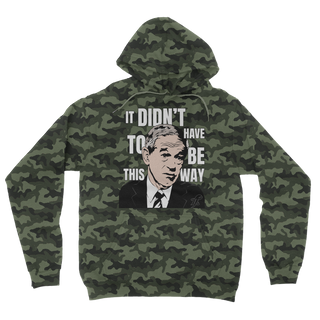 Buy green-camo It Didn’t Have To Be This Way RP Camouflage Adult Hoodie