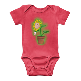 Buy red Obvious Plant Classic Baby Onesie Bodysuit