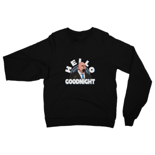 Buy deep-black Hello Goodnight Classic Adult Sweatshirt
