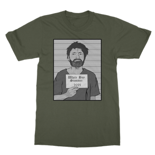 Buy army-green White Boy Summer Ted Classic Adult T-Shirt