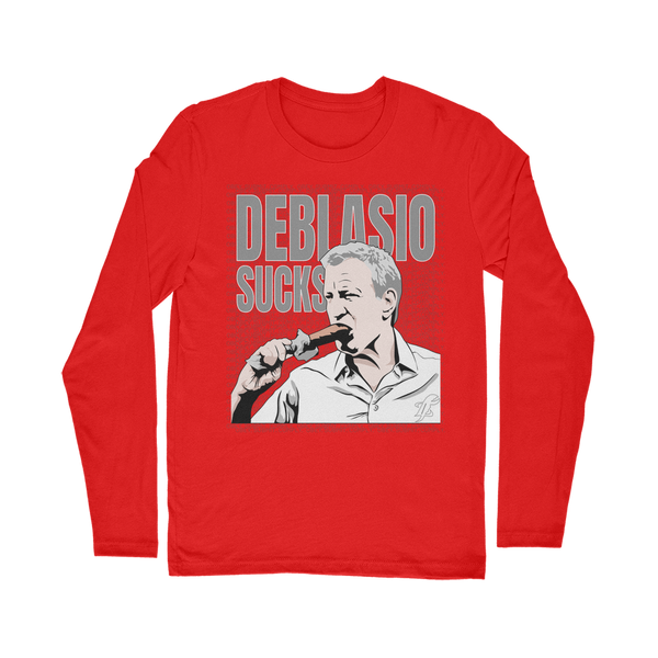 DiBlasio Sucks Classic Long Sleeve T-Shirt