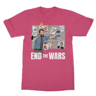 Buy hot-pink Pepe Scott Horton Classic Adult T-Shirt