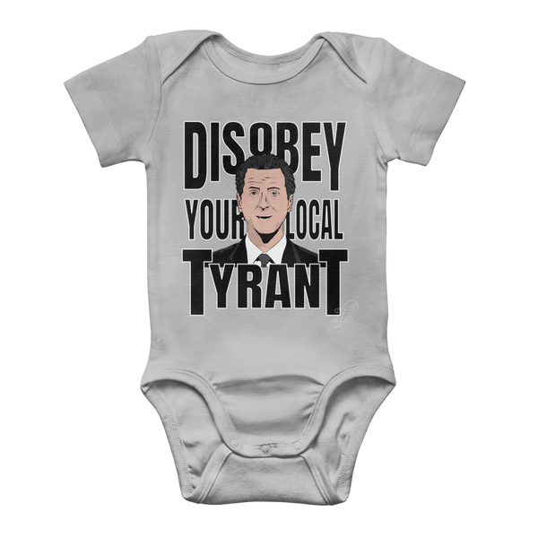 Disobey Newsome Classic Baby Onesie Bodysuit