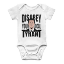 Disobey Newsome Classic Baby Onesie Bodysuit