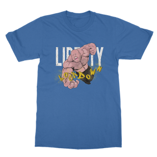Buy royal-blue AJ Lockdown Classic Adult T-Shirt