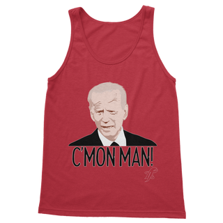 Buy red C’mon Man Biden Classic Women's Tank Top