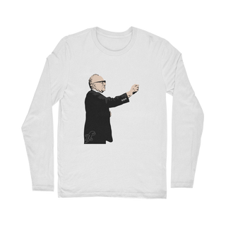 Buy white Taxation is Robbery Rothbard Classic Long Sleeve T-Shirt