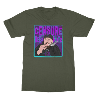 Buy army-green Censure Deez Nuts Classic Adult T-Shirt