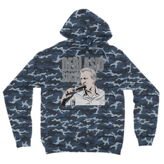 DiBlasio Sucks Camouflage Adult Hoodie