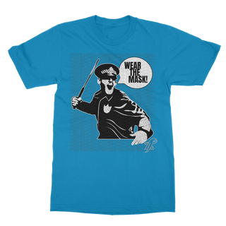 Buy sapphire Wear the Mask Classic Adult T-Shirt