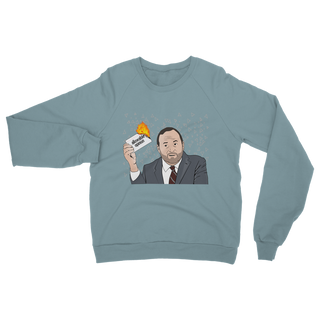 Index Card of Allowable Opinion Classic Adult Sweatshirt