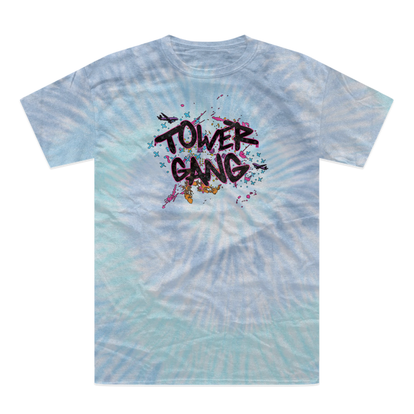 Tower Gang 2022 BLK Tie-Dye T-Shirt