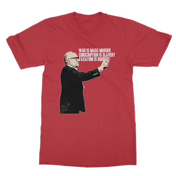 Taxation is Robbery Rothbard Classic Adult T-Shirt