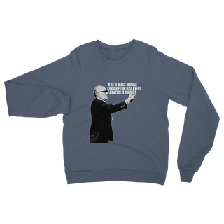 Buy airforce-blue Taxation is Robbery Rothbard B&W Classic Adult Sweatshirt