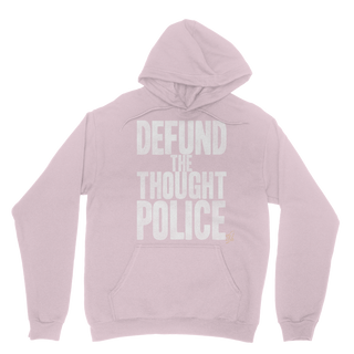 Buy light-pink Defund the Thought Police Classic Adult Hoodie
