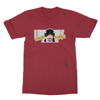Buy cardinal-red Liberty Lockdown Classic Adult T-Shirt