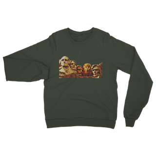 Buy olive-green Mount Trumpmore Classic Adult Sweatshirt
