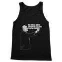 Taxation is Robbery Rothbard B&W Classic Women's Tank Top